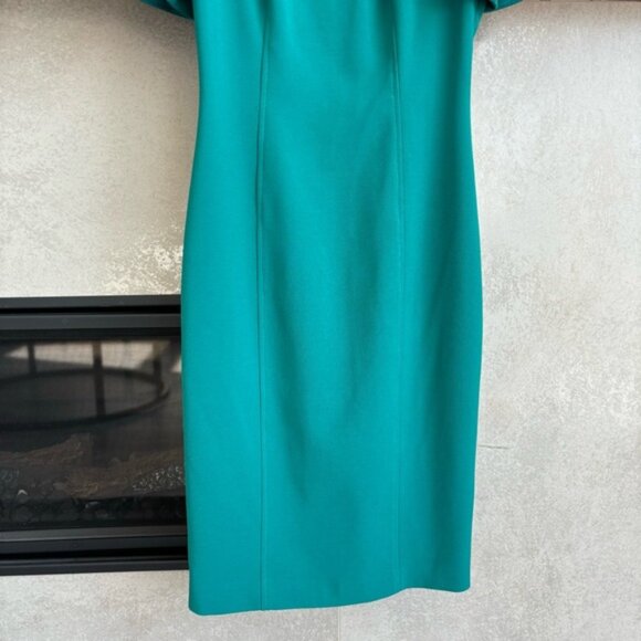 BADGLEY MISCHKA Flutter Sleeve Sheath Dress, Size 4 - Picture 4 of 12